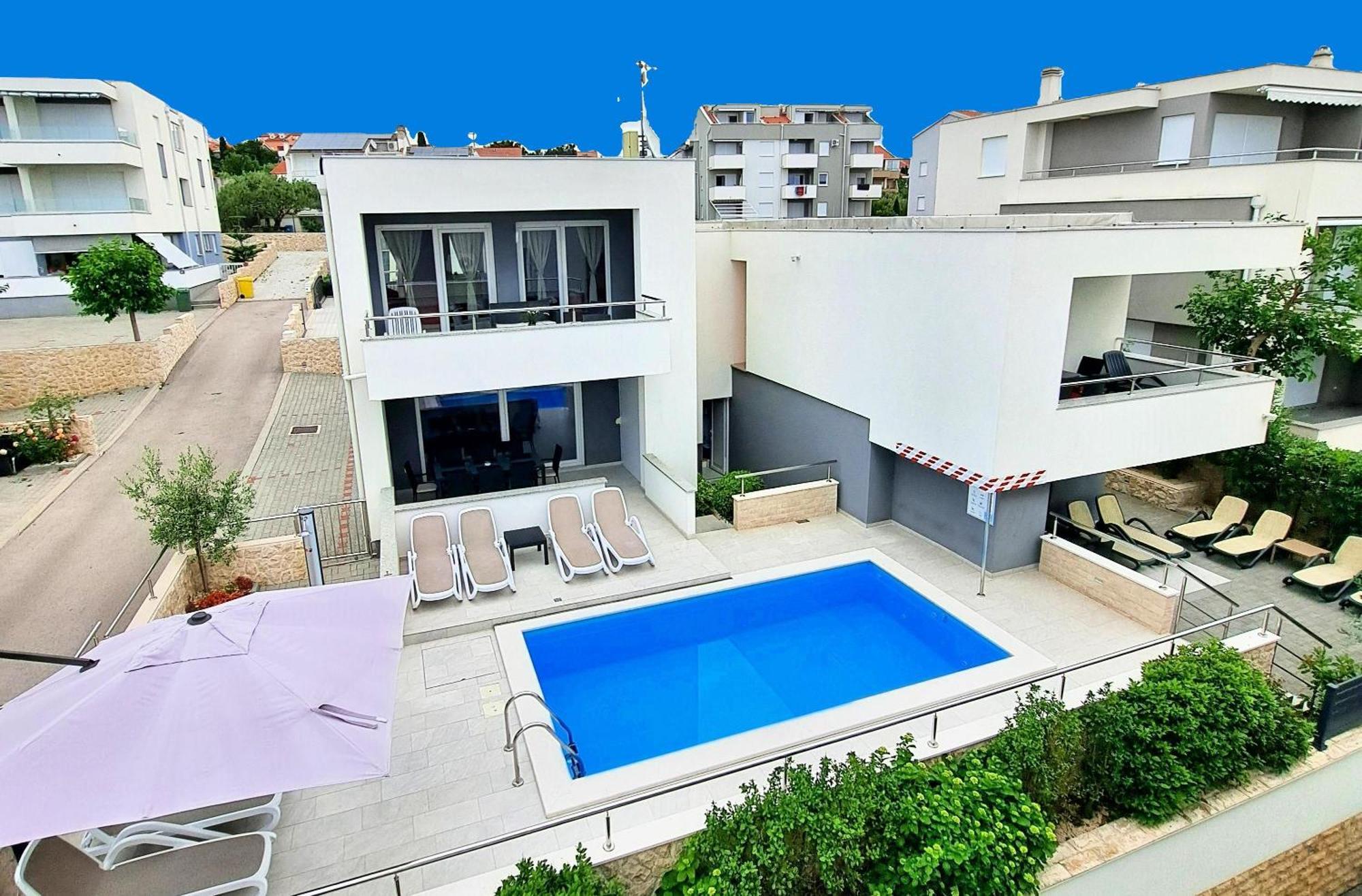 Villa Lumada Pool Apartments Novalja Exterior photo